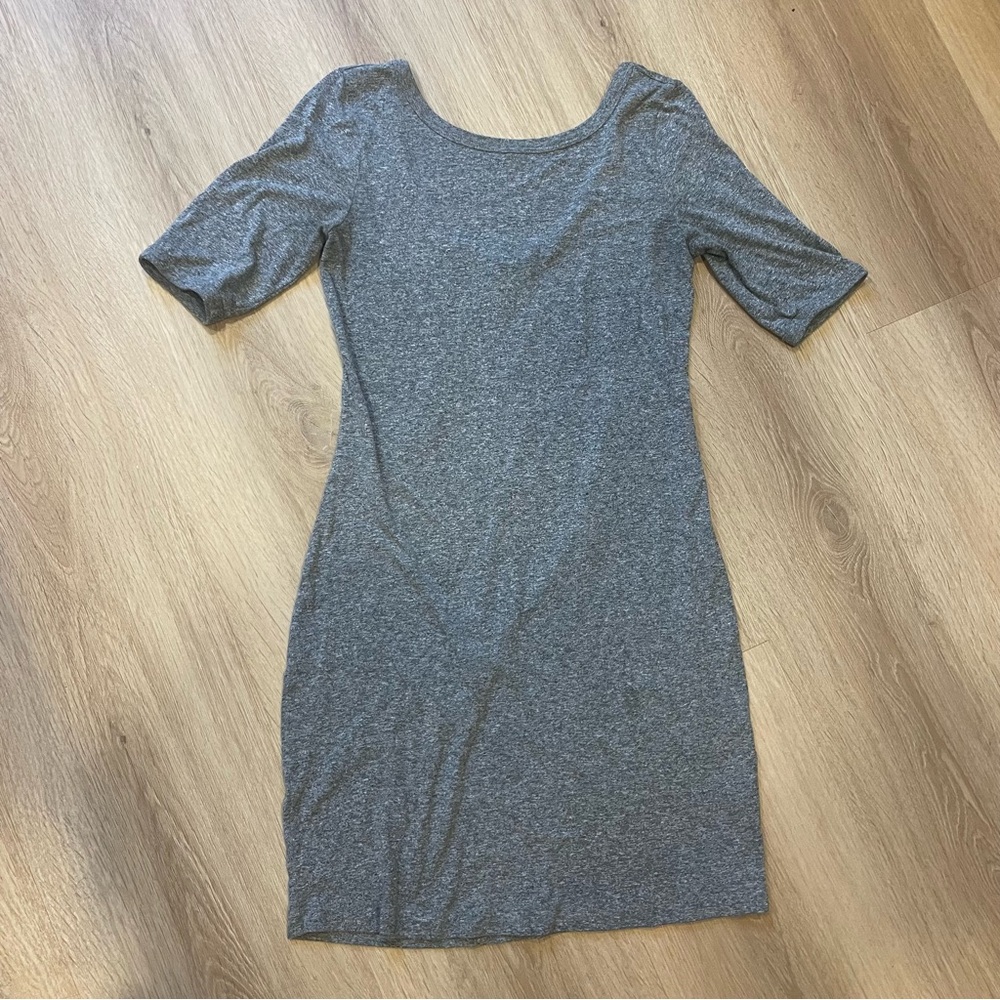 Theory Ermen Short Sleeve Fitted Dress
